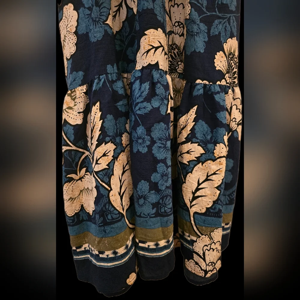 Sofia Vergara Floral Kimono Dress - Size 8-10 - Picture 5 of 7